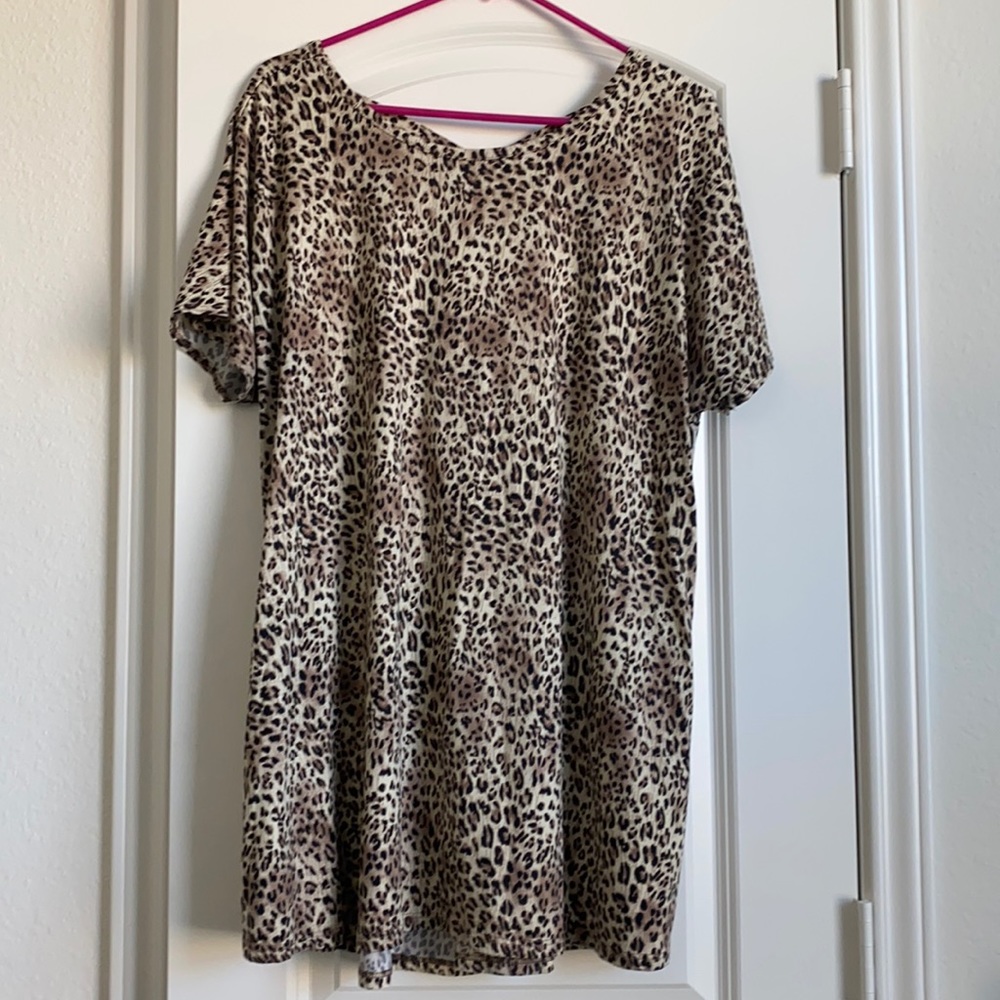 Leopard print women’s shirt